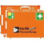 Mallette de premiers secours profession sp�cial administration l. 400xh300xp150env. mm orange mt - cd ...