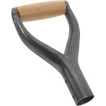 Manche de pelle y ergonomique poign�e de remplacement durable pour outils