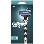 Manche de rasoir gillette mach3 + 2 lames de rechange Manche de rasoir gillette mach3 + 2 lames de rechange