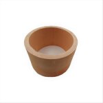 Manchette r�fractaire pour conduit inox 150 mm ? mat�riau chamotte ? temp�rature d'application 1100�c ...