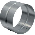 Manchon diam�tre 125 mm femelle - femelle galvanis�