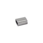 Manchon pour c�ble diam�tre 4 cuivre nickel� - 5 pi�ces