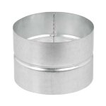 Unelvent ? manchon femelle en acier galvanis� d 160 mm ? raccord vmc pour ventilation m�canique contr�l�e ...