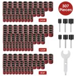 Manchons pour ponceuses à broche manchons abrasifs pour ponceuses orbitales 80, 120, 240 papier abrasif ... Manchons pour ponceuses à broche manchons abrasifs pour ponceuses orbitales 80, 120, 240 papier abrasif ...