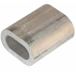 Manchon � sertir 10mm aluminium pour c�ble acier armature raccord connecteur r�paration serre