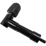 Mandrin � angle droit 90� auto - serrant, mandrin coude de perceuse � d�gagement rapide embout visseuse ...