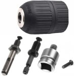 Mandrin auto - serrant 2 - 13mm mandrin serrage rapide 1 / 2 - 20unf avec adaptateur sds plus accessoires ...