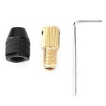 Mandrin auto - serrant miniature accessoires pour mini perceuse lectrique 0, 3 - 3, 4 mm (2, 35 mm)