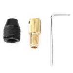 Mandrin auto - serrant miniature accessoires pour mini perceuse lectrique 0, 3 - 3, 4 mm (5 mm)
