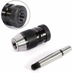 Mandrin de per�age avec mandrin 1 - 13 mm mk2 mt1 - b16, alliage et acier 45 pour perceuses diverses, ...