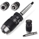 Mandrin de per�age auto - serrant sans cl� mt2 - b16 + tige d'extension morse 1 - 16 b16 n� 2