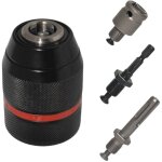 Mandrin perceuse, 1 / 2 - 20 unf mandrin, mandrin autoserrant, 1. 5 - 13mm mandrin de perage, adaptateur ...