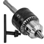 Mandrin perceuse 1, 5 - 13 mm 1 / 2 - 20 unf avec adaptateur sds plus et clé de serrage Mandrin perceuse 1, 5 - 13 mm 1 / 2 - 20 unf avec adaptateur sds plus et clé de serrage