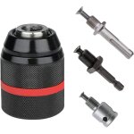 Mandrin perceuse 1. 5 - 13mm, filetage 1 / 2  20unf, rapide adaptateur mandrin visseuse, avec sds plus, ...