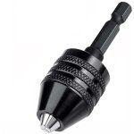 Mandrin pour perceuse  colonne, tige hexagonale mandrin sans cl adaptateur  changement rapide convertisseur ...