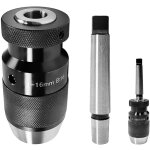 Mandrin de perceuse mk2 - b16 offrant une plage de serrage de 16 mm, mandrin tour a metaux, adapt pour ...