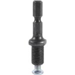 Mandrin de perceuse à percussion électrique adaptateur de tige hexagonale 3 / 8 ' - 24unf avec vis Mandrin de perceuse à percussion électrique adaptateur de tige hexagonale 3 / 8 ' - 24unf avec vis