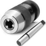 Mandrin de perceuse sans cl� b18, 1 - 16 mm, mandrin conique mk2 / mt2, m�tal, compatible avec machine ...