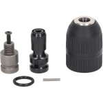 Mandrin de perceuse � serrage automatique, cl� de forage chuc 1 / 2 pouces, filetage 20unf abs en acier ...