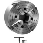 Mandrin de tour a 4 machoires, 250 mm, mandrin auto - centrage mors reversibles, en fonte ht300, plage ... Mandrin de tour a 4 machoires, 250 mm, mandrin auto - centrage mors reversibles, en fonte ht300, plage ...