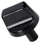 Manette bruleur gaz noire d'origine (c00299224) four, cuisini�re indesit