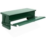 Alice's garden - mangeoire automatique pour poules - distributeur  pdale - capacit de 5kg - acier ...