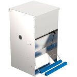 Mangeoire automatique de volaille 6 kg jusqu? 3 poules, trmie d'alimentation, 25x37x38 cm