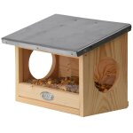 Mangeoire �cureuils - l 17, 6 x l 25, 3 x h 18, 7 cm - bois - livraison gratuite