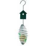 Mangeoire � oiseaux ovale � suspendre avec boule de graisse - nichoir - homescapes