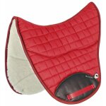 Rouge - selle d'endurance en coton et doublure en pure laine