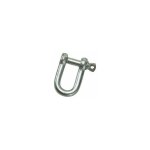Manille droite galvanis�e 6 mm. 1 / 4' usage domestique