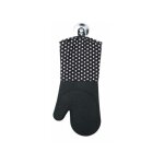 Manique silicone, gant de cuisine, noir, lot de 2 - wenko