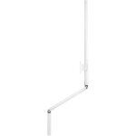 Manivelle blanche complte de 1200mm 12 pour volet roulant - manivelle geiger avec tringle de 9, 4 ...