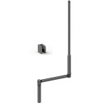 Manivelle gris anthracite de volet roulant 1500 mm  12 mm