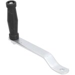 Manivelle de treuil ergonomique universelle - 20, 5cm (8. 1 ) avec poigne confort - zinc anti - corrosion ...