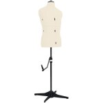 Mannequin de couture ajustable pour homme cr�me taille 37 - 45