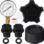 Manom�tre ecx270861 avec bouchon de vidange sx180la et joint sx180hg ? pour couvercle de pompe spx1700fg ...