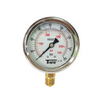 Manomètre inox bain glycérine Ø63 mâle 8 - 13 radial 160 bars Manomètre inox bain glycérine Ø63 mâle 8 - 13 radial 160 bars