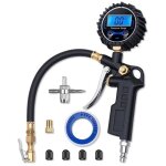 Manom�tre num�rique avec �cran lcd testeur de pression de pneus gonfleur de pneus testeur de pression ...