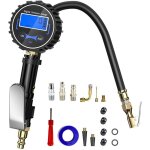 Manometre pression pneu, pistolet gonfleur pneus voiture, manom�tre, compresseur accessories, avec tuyau ...