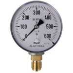 Le sanitaire - manomtre  ressort avec capsule, gaz 0 - 600 mbar