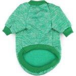 Manteau chaud en laine pour animaux de compagnie (l, vert)