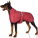 Manteau d'hiver pour chien veste chaud coupe - vent v�tements r�fl�chissant ext�rieur pour temps froid ...
