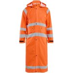 Manteau de pluie imperm�able blaklader haute visibilit� classe 3 orange 4xl