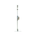 Tringle pour crmone 16x6 epoxy blanc - 1600 mm - map industries