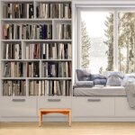 Marchepied en bambou - petit resistant a lhumidite