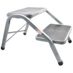 Haba - marchepied double en acier pour camping car et caravane