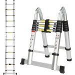 Marchepieds escamotables, �chelle t�lescopique, escabeau telescopique pliable, echelle escamotable en ...