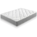 Matelas soft confort 140x190 cm de ressorts ensach�s, 22 cm de hauteur