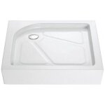 Marenza casus bac de douche - 90x90x15cm - carr� - blanc